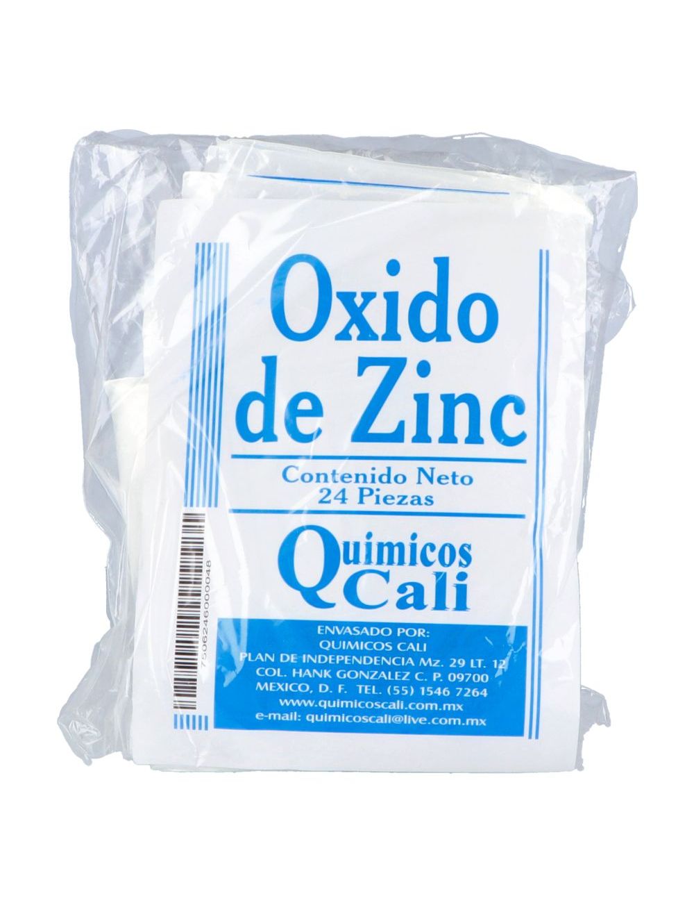 Óxido de zinc 25 piezas - Cómpralo en Farmalisto MX
