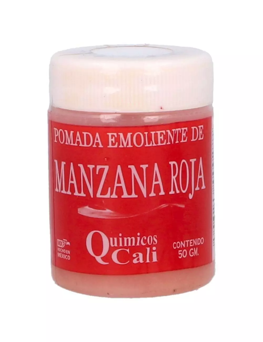 POMADA MANZANA ROJA TARRO CON 50 G