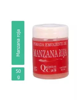 POMADA MANZANA ROJA TARRO CON 50 G