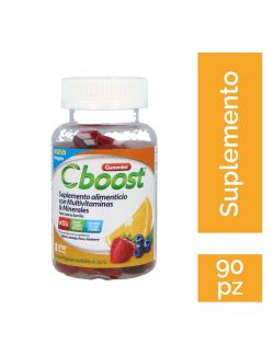 Cboost Suplemento Alimenticio Con 90 Gomitas Masticables