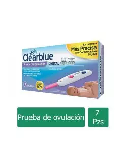 Clearblue - Prueba De Ovulación Digital Caja Con Siete Pruebas