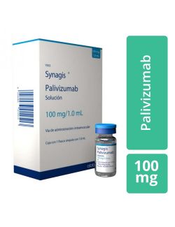 Synagis 100 mg/1.0 mL Solución Inyectable Con Frasco Ámpula - RX3