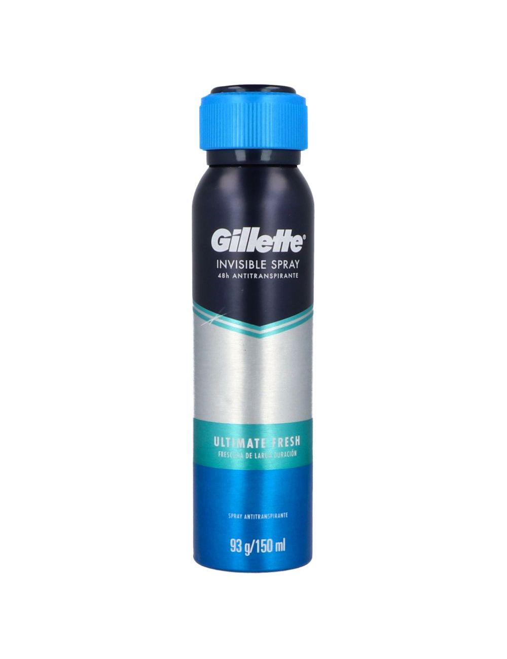 Gillette Desodorante Antitranspirante en Aerosol Ultimate Fresh 93g