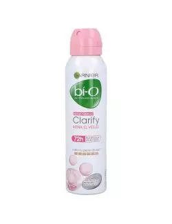 Antitranspirante Garnier Bí-O Clarify Afina Aerosol Envase Con 150 mL