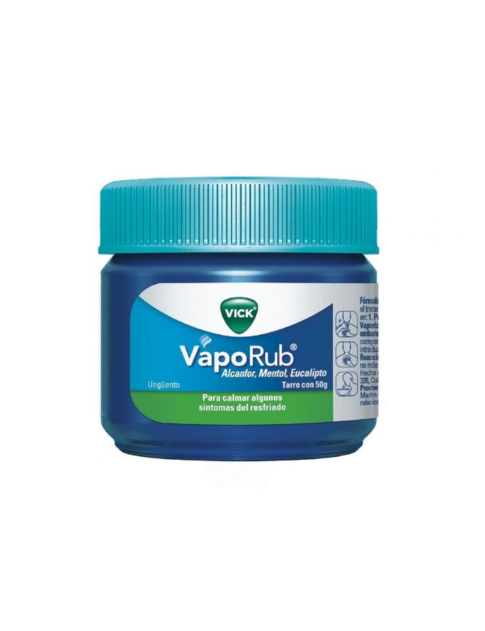 VapoRub Pomada 50 g Vicks - Mi Farmacia Preferida.