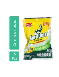 ZORRITONE 52.5 G CARAMELO 15 P