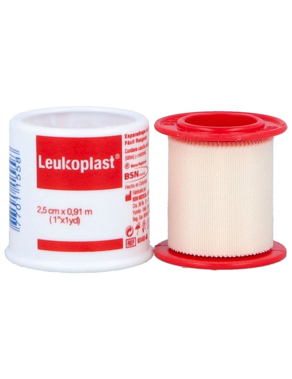 Cinta Leukoplast 2.5 cm X 91 m Seda Adhesiva