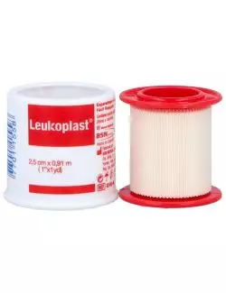 Cinta Leukoplast 2.5 cm X 91 m Seda Adhesiva