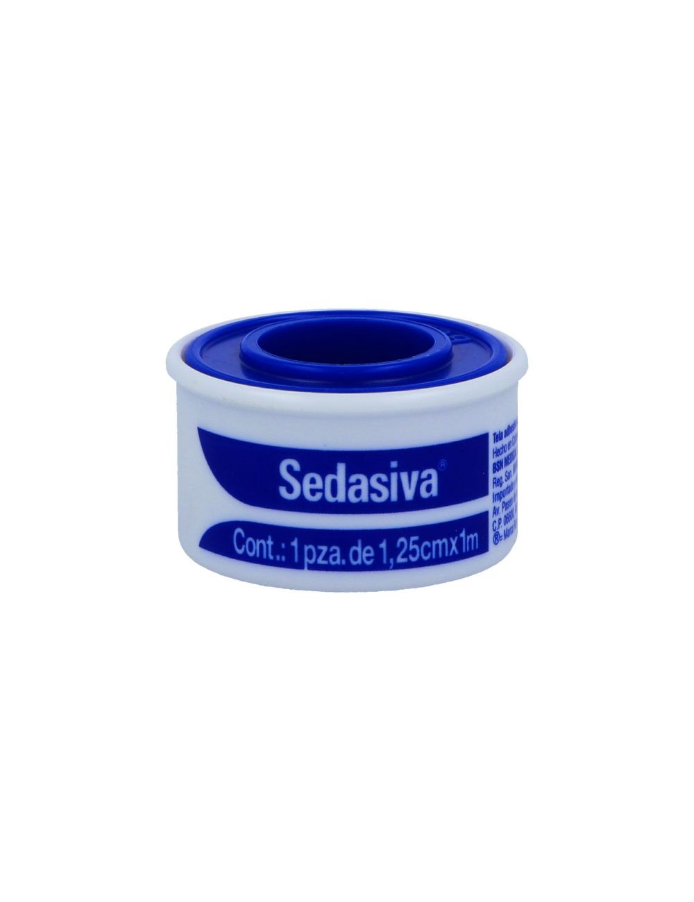 Tela Adhesiva Sedasiva 1.25 cm x 1 m Empaque Con 1 Pieza