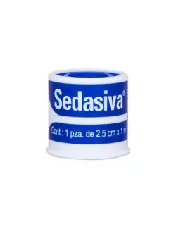 Tela Adhesiva Sedasiva 2,50 cm x 1 m Con 1 Pieza