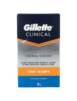 Antitranspirante Gillette Clinical Sport Caja Con Barra Con 48 g