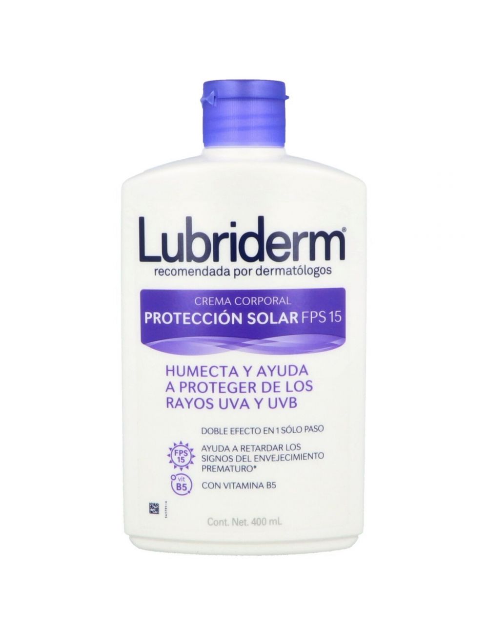 Lubriderm Protección Solar Bote Con 400 mL