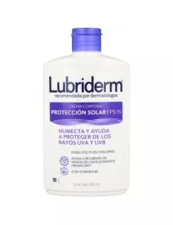 Lubriderm Protección Solar Bote Con 400 mL