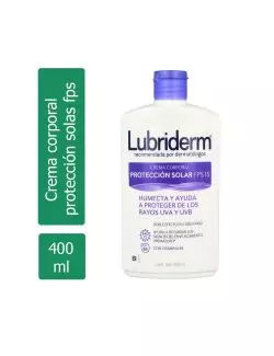 Lubriderm Protección Solar Bote Con 400 mL