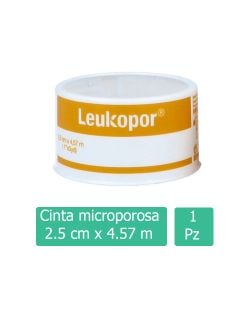 Cinta Microporosa Leukopor Color Piel