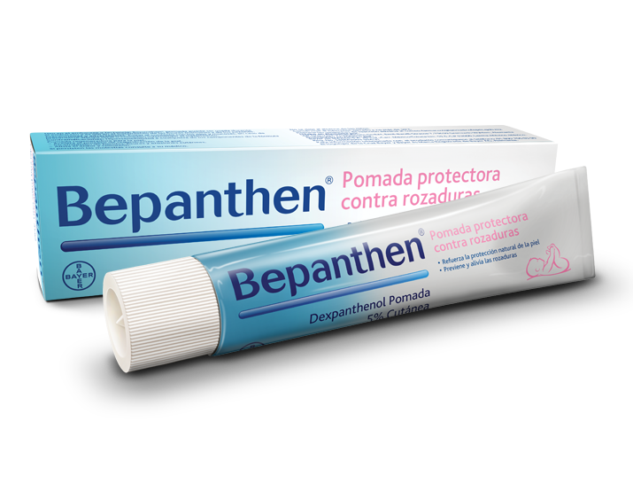 Beneficios del Dexpanthenol en Bepanthen® Pomada protectora contra rozaduras