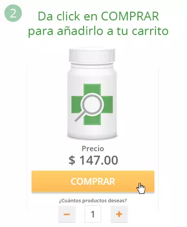 Da click en comprar para añadir al carrito