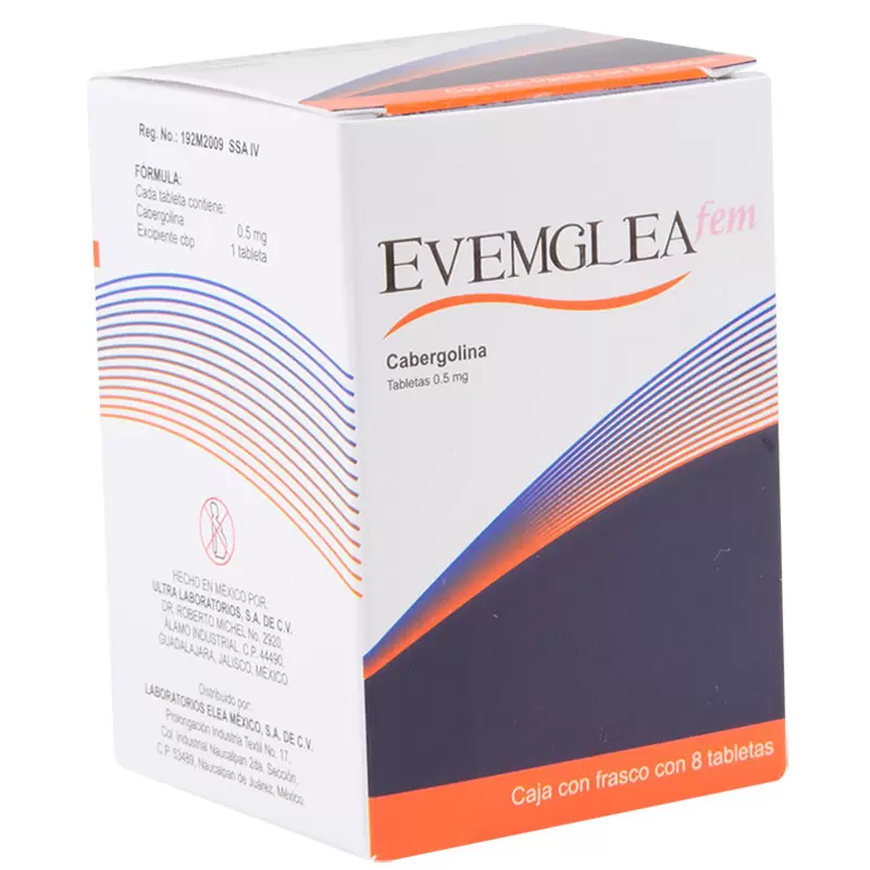 Evemglea Fem 0.5 mg Caja Con Frasco Con 8 Tabletas