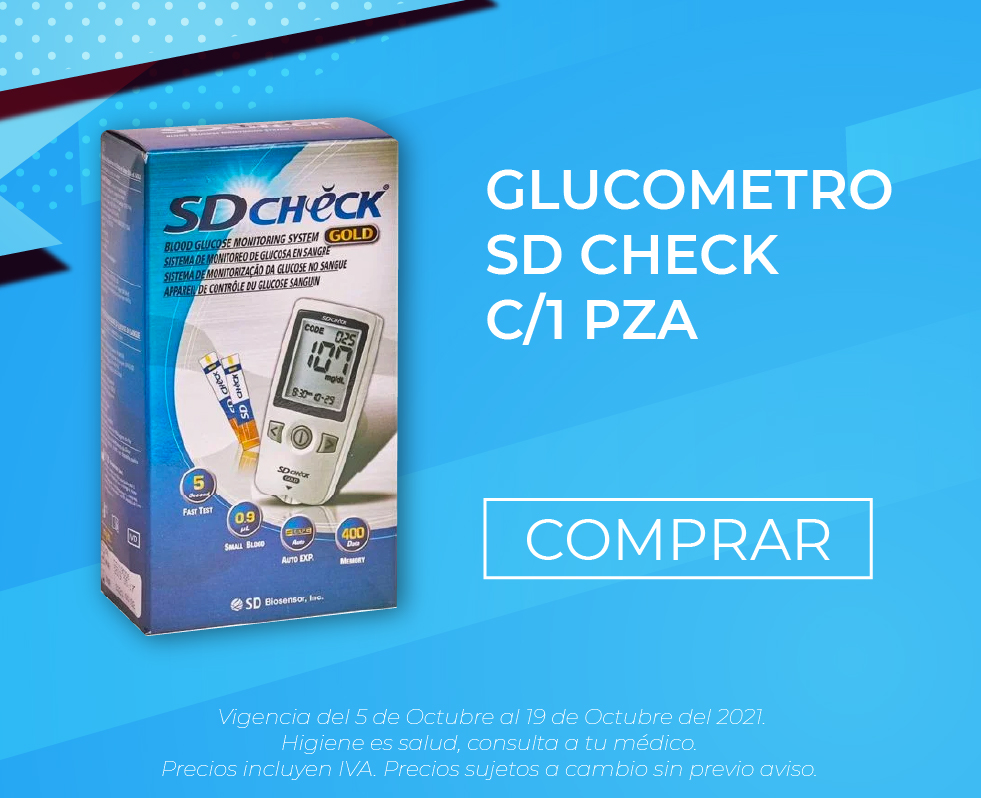 Glucómetro SD Check al mejor precio